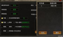 法师挂机设置界面1